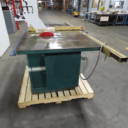 Powermatic Model 72 12/14" Tilting Arbor Table Saw Arm Over Guard 208-440V 7.5HP