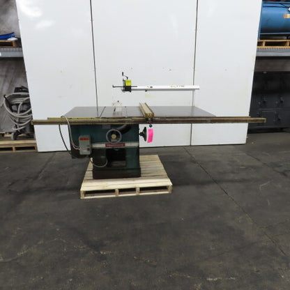 Powermatic Model 72 12/14" Tilting Arbor Table Saw Arm Over Guard 208-440V 7.5HP