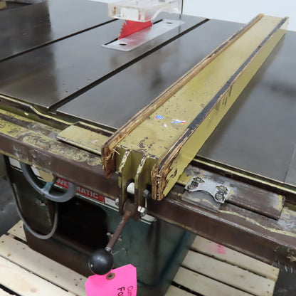 Powermatic Model 72 12/14" Tilting Arbor Table Saw Arm Over Guard 208-230V 7.5HP