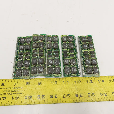 Fanuc A20B-2900-0480/02A Memory Circuit Board Lot Of 5