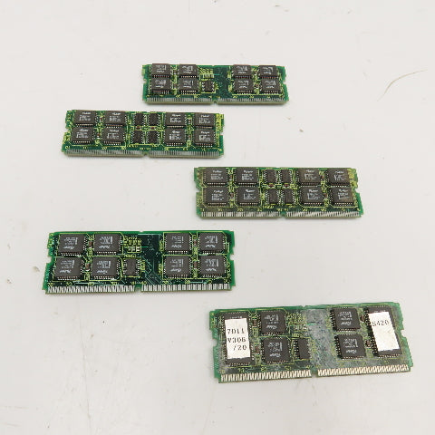 Fanuc A20B-2900-0480/02A Memory Circuit Board Lot Of 5