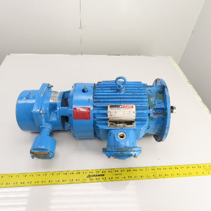Reliance Type P 2HP Haz Location Electric Motor 1160RPM 460V 3PH 3.2A X180TD Fr