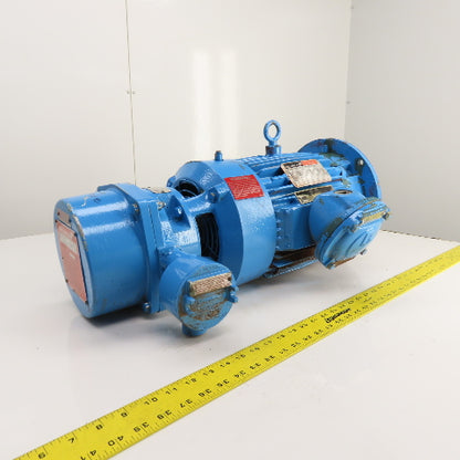 Reliance Type P 2HP Haz Location Electric Motor 1160RPM 460V 3PH 3.2A X180TD Fr