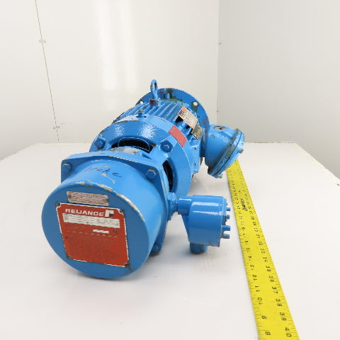 Reliance Type P 2HP Haz Location Electric Motor 1160RPM 460V 3PH 3.2A X180TD Fr