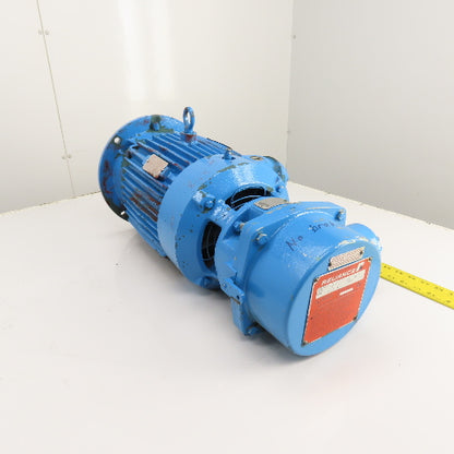 Reliance Type P 2HP Haz Location Electric Motor 1160RPM 460V 3PH 3.2A X180TD Fr