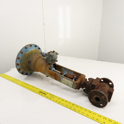 Neles-Jamesbury 1" Steel Valve Class 150 285PSIG W/ Pneumatic Actuator PAD3GA
