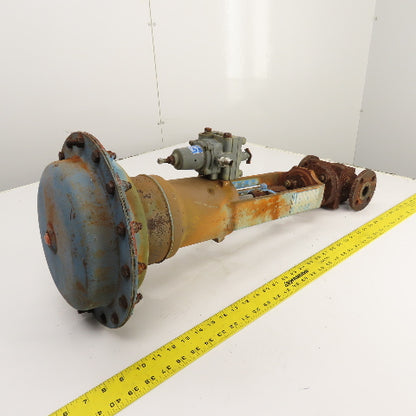 Neles-Jamesbury 1" Steel Valve Class 150 285PSIG W/ Pneumatic Actuator PAD3GA