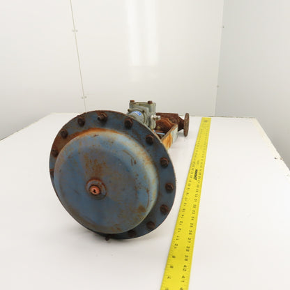 Neles-Jamesbury 1" Steel Valve Class 150 285PSIG W/ Pneumatic Actuator PAD3GA