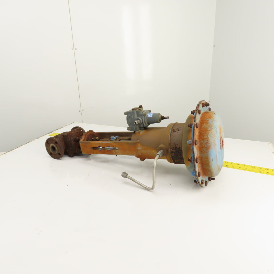 Neles-Jamesbury 1" Steel Valve Class 150 285PSIG W/ Pneumatic Actuator PAD3GA