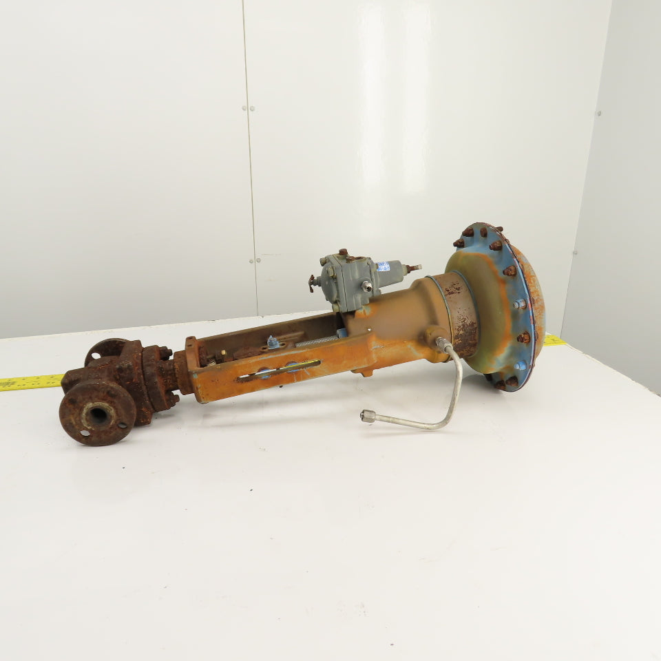 Neles-Jamesbury 1" Steel Valve Class 150 285PSIG W/ Pneumatic Actuator PAD3GA