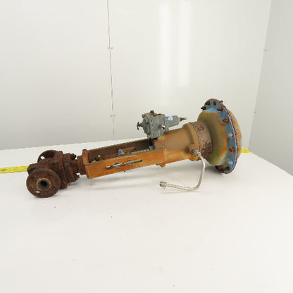 Neles-Jamesbury 1" Steel Valve Class 150 285PSIG W/ Pneumatic Actuator PAD3GA