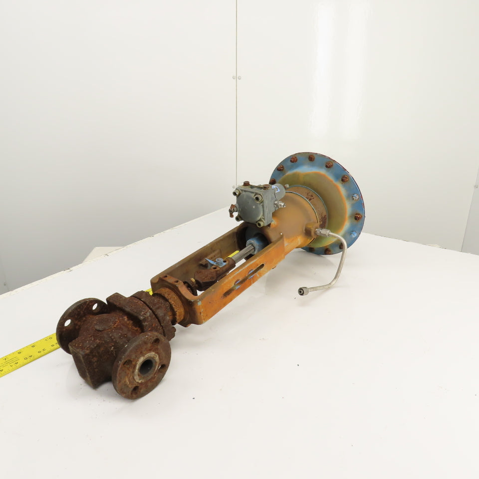 Neles-Jamesbury 1" Steel Valve Class 150 285PSIG W/ Pneumatic Actuator PAD3GA