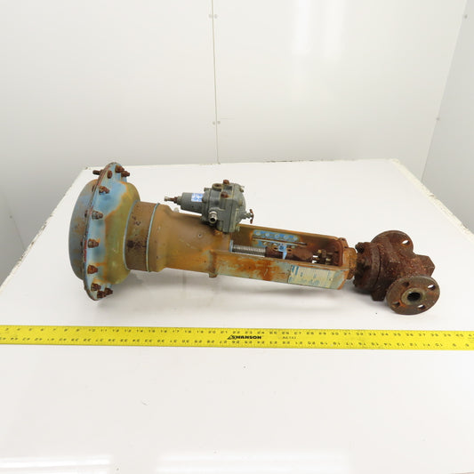 Neles-Jamesbury 1" Steel Valve Class 150 285PSIG W/ Pneumatic Actuator PAD3GA