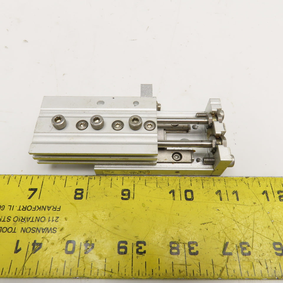 SMC MXS8-30AS 8mm Bore 30mm Stroke Air Slide Table M5-0.8 Ports