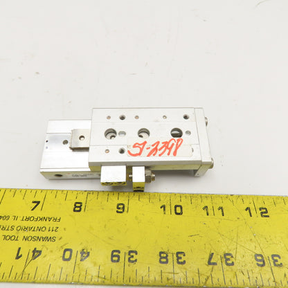 SMC MXS8-30AS 8mm Bore 30mm Stroke Air Slide Table M5-0.8 Ports