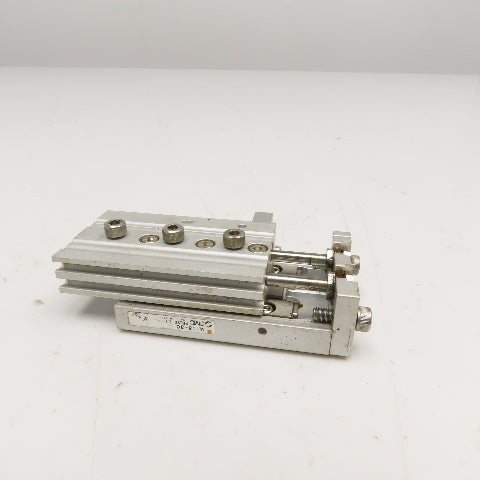 SMC MXS8-30AS 8mm Bore 30mm Stroke Air Slide Table M5-0.8 Ports