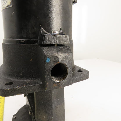 Fuji VKP085J 250W Vertical Coolant Pump 200-220V 3PH 3500RPM 4m Head 145 L/min