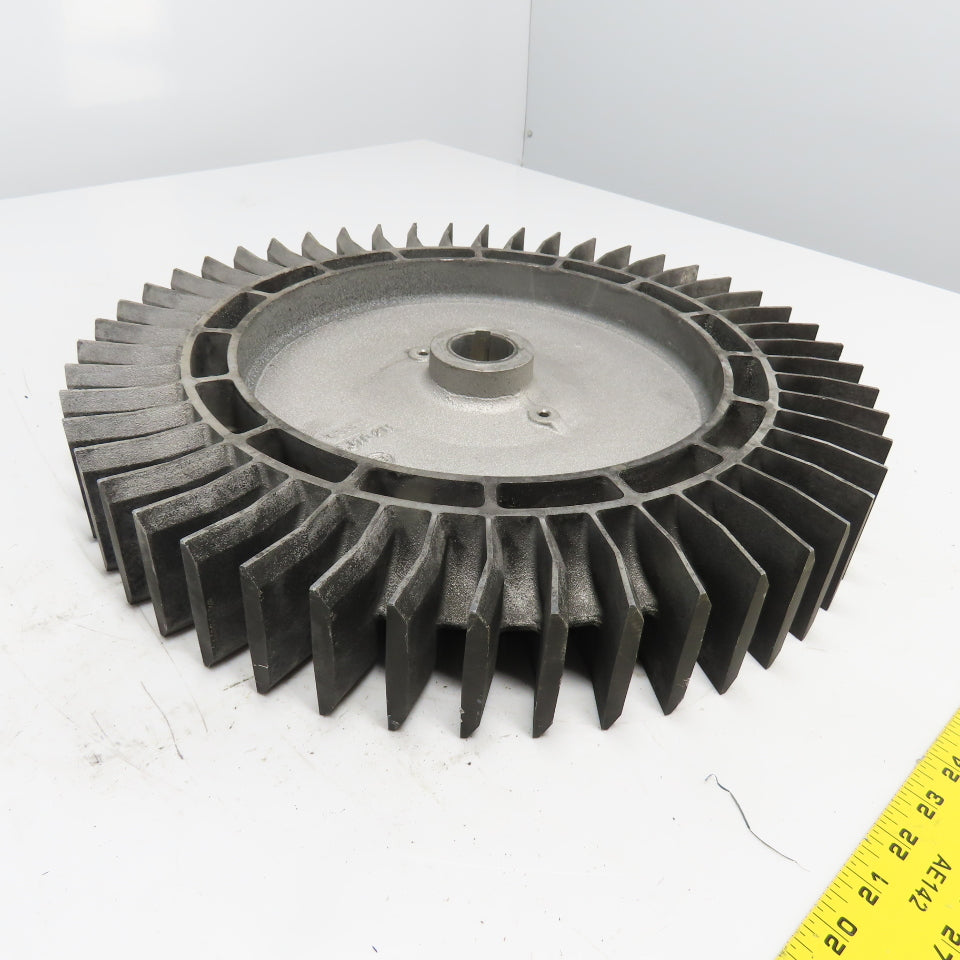 Gast R-AJ102M 18-1/2" OD Blower Impeller 1-1/2" Bore