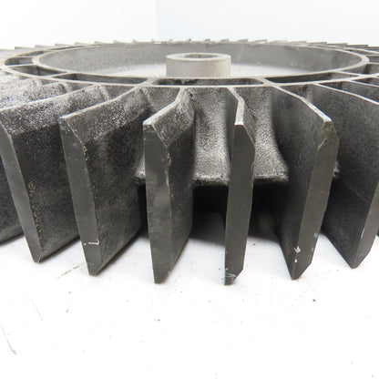 Gast R-AJ102M 18-1/2" OD Blower Impeller 1-1/2" Bore