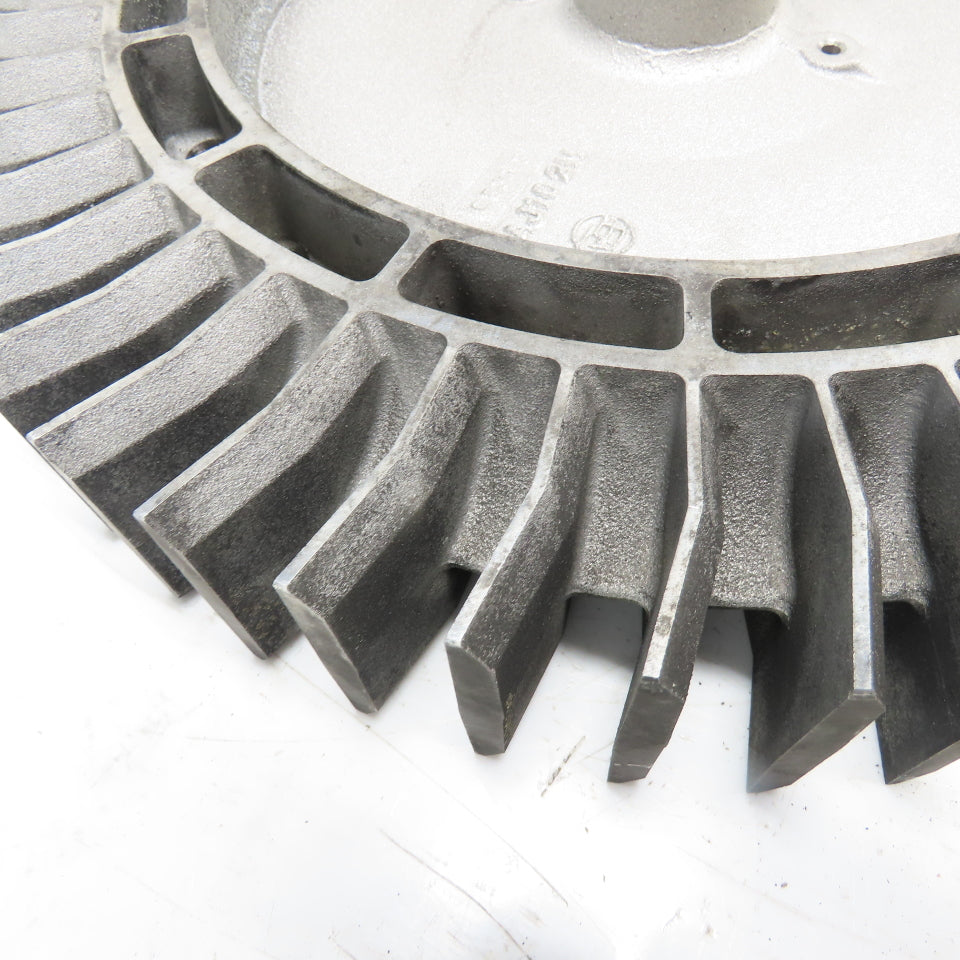 Gast R-AJ102M 18-1/2" OD Blower Impeller 1-1/2" Bore