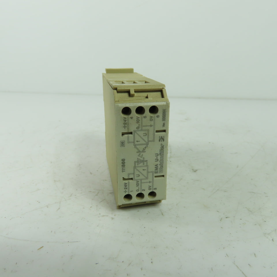 Weidmuller EMA U-U Isolator Terminal Block 0-10V