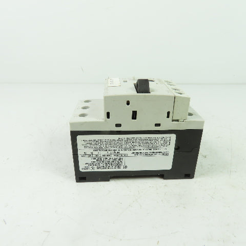 Siemens 3RV1011-1GA10 Motor Starter Circuit Breaker Protector 600V 4.5-6.3A Trip