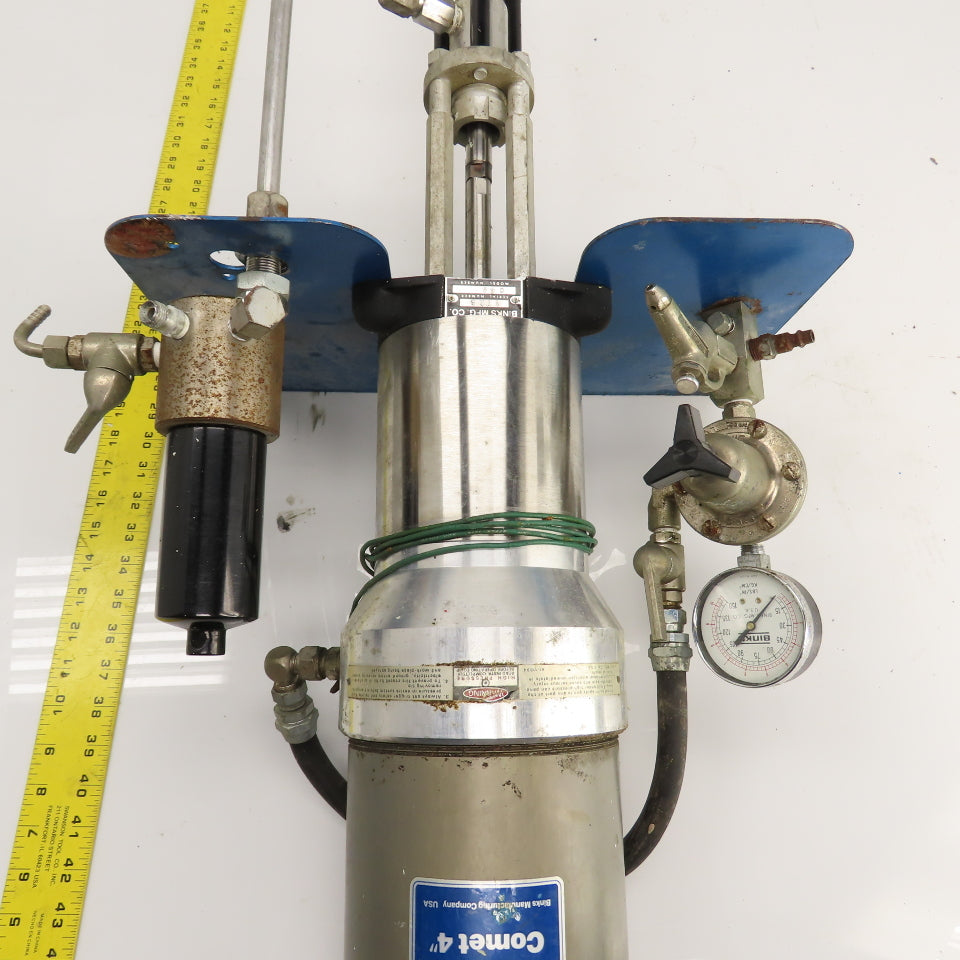 Binks Comet C4B Pneumatic B-Section Fluid Piston Transfer Pump 4"