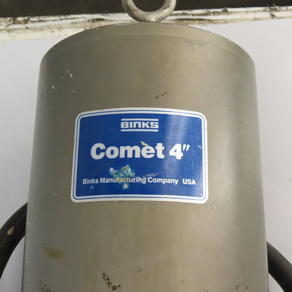 Binks Comet C4B Pneumatic B-Section Fluid Piston Transfer Pump 4"