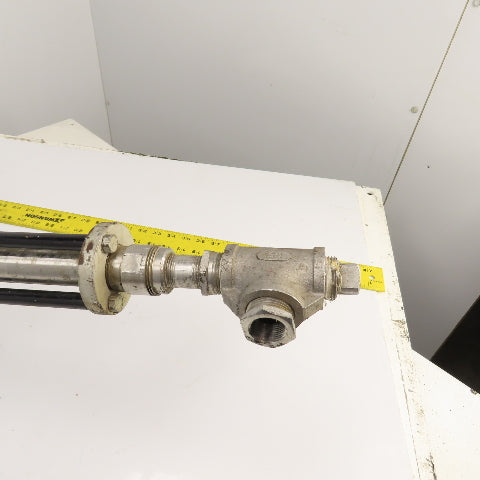 Binks Comet C4B Pneumatic B-Section Fluid Piston Transfer Pump 4"