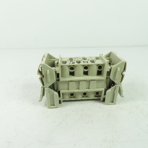 Harting Han 6 HsB 6-Pin Connector Plug Receptacle Female 400/690V 6kV 35A