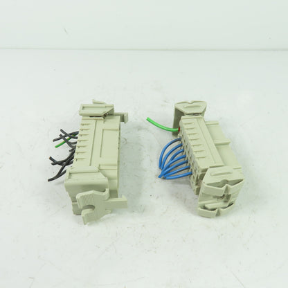 Harting 16E-F / 16E-M 16-Pos. Connector Plug Receptacle Female/Male 600V 16A 6kV