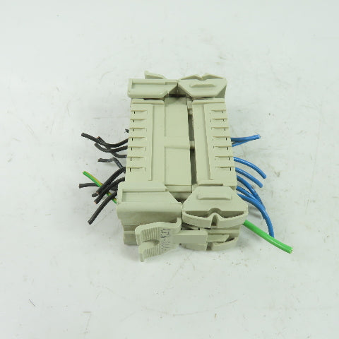Harting 16E-F / 16E-M 16-Pos. Connector Plug Receptacle Female/Male 600V 16A 6kV