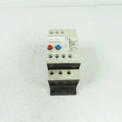 Siemens 3RU1116-1JB1 Overload Relay 7-10A 600VAC