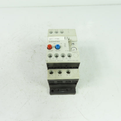 Siemens 3RU1116-1JB1 Overload Relay 7-10A 600VAC