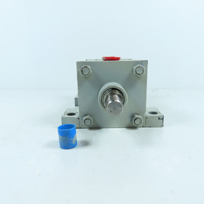 Double Acting Cushioned Air Cylinder 3" Bore 2.5" Stroke 1" Rod 1/2" Ports