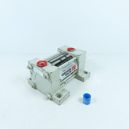 Double Acting Cushioned Air Cylinder 3" Bore 2.5" Stroke 1" Rod 1/2" Ports