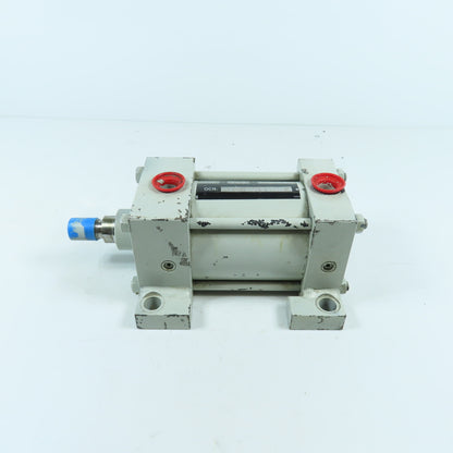 Double Acting Cushioned Air Cylinder 3" Bore 2.5" Stroke 1" Rod 1/2" Ports