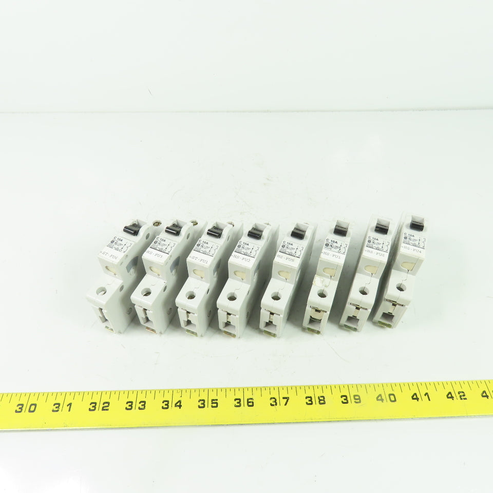 Altech 1CU10 10A Circuit Breaker 277VAC Lot Of 8