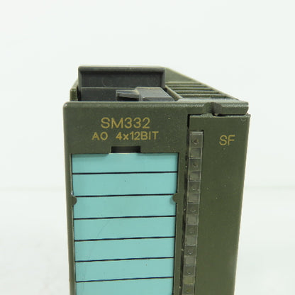 Siemens 1P 6ES7 332-5HD01-0AB0 Simatic S7 Analog Output Module SM332 4AO 12BIT