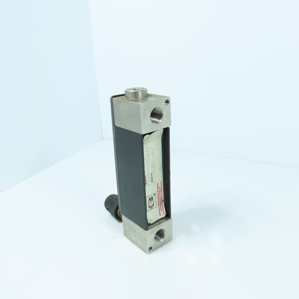 Brooks Instrument 3750-6A1A1AA AR-MITE37 Purge Flowmeter 0.2-2.2 SCFH Air