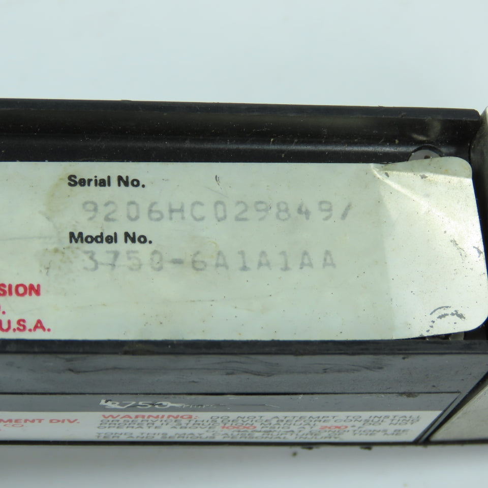Brooks Instrument 3750-6A1A1AA AR-MITE37 Purge Flowmeter 0.2-2.2 SCFH Air