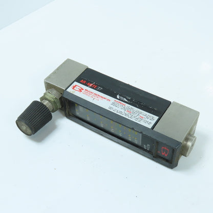 Brooks Instrument 3750-6A1A1AA AR-MITE37 Purge Flowmeter 0.2-2.2 SCFH Air
