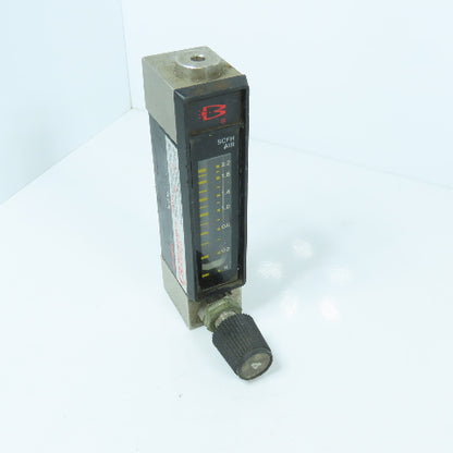 Brooks Instrument 3750-6A1A1AA AR-MITE37 Purge Flowmeter 0.2-2.2 SCFH Air
