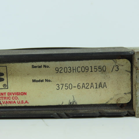 Brooks Instrument 3750-6A2A1AA AR-MITE37 Purge Flowmeter 1.0-5.0 SCFH Air