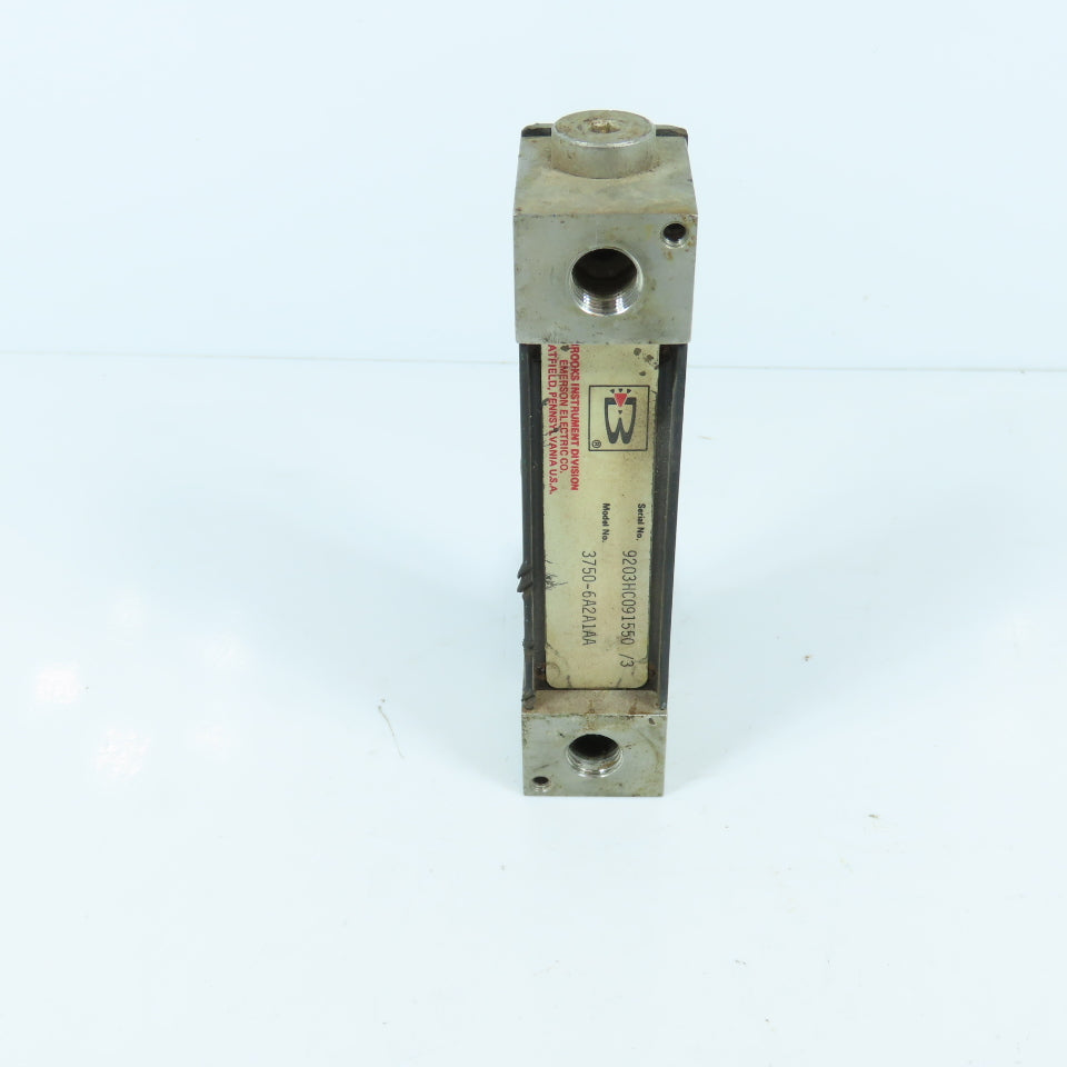 Brooks Instrument 3750-6A2A1AA AR-MITE37 Purge Flowmeter 1.0-5.0 SCFH Air