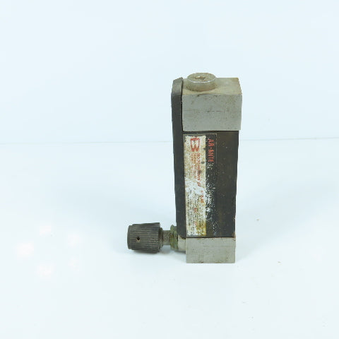 Brooks Instrument 3750-6A2A1AA AR-MITE37 Purge Flowmeter 1.0-5.0 SCFH Air