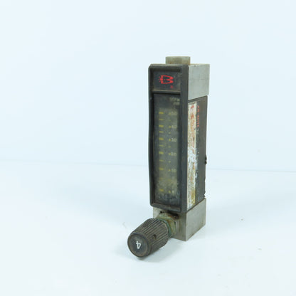 Brooks Instrument 3750-6A2A1AA AR-MITE37 Purge Flowmeter 1.0-5.0 SCFH Air