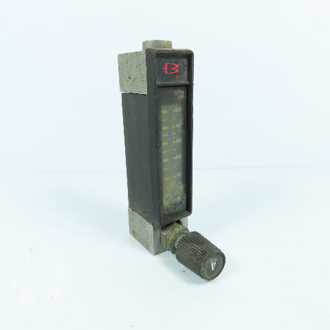 Brooks Instrument 3750-6A2A1AA AR-MITE37 Purge Flowmeter 1.0-5.0 SCFH Air