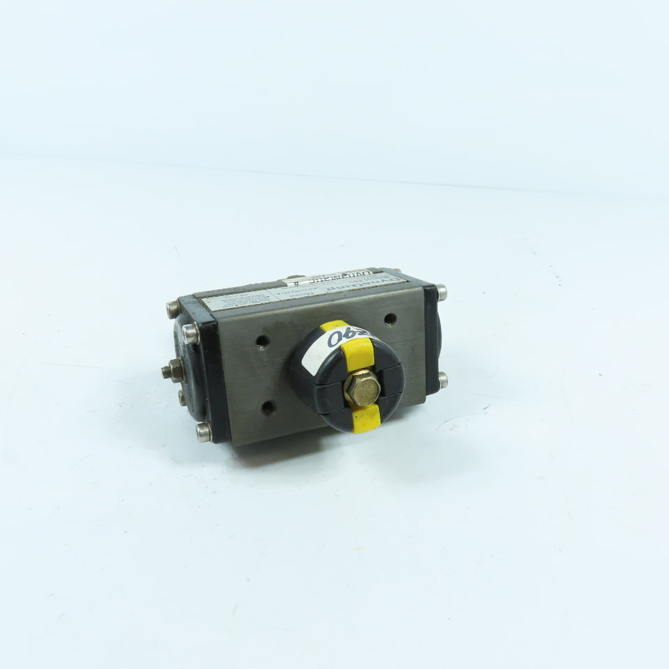 DyneQuip DynaMatic AP0303DA 6CX04 1/2" Air Actuated Brass Ball Valve 140PSI Max