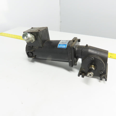Leeson CM34D25NZ33B 1/4HP Permanent Magnet DC Gear Motor 180V 62RPM 40:1 Ratio